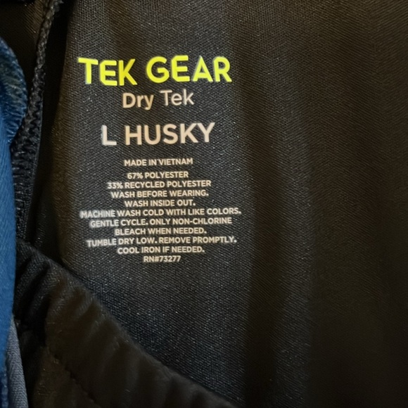2 Tek gear boys large husky athletic shorts - Picture 4 of 7